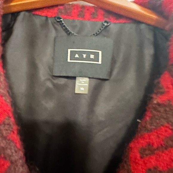 AYR Red Patterned Jacket - Picture 4 of 5